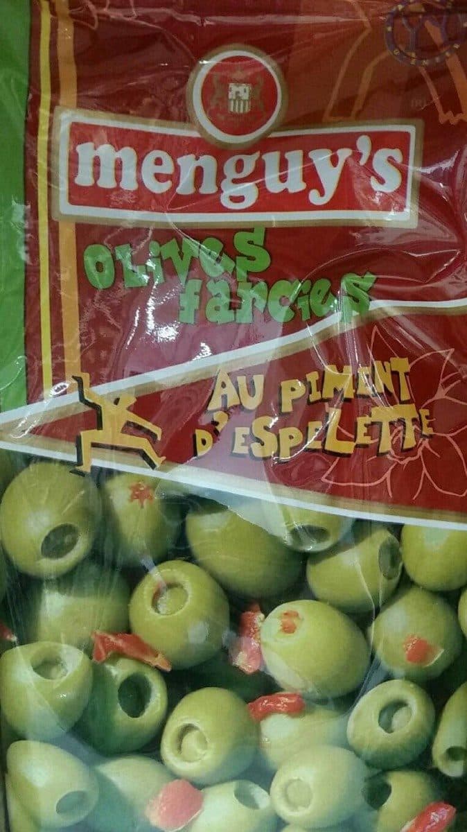 Open Food Facts Olives farcies au piment d'espelette packshot