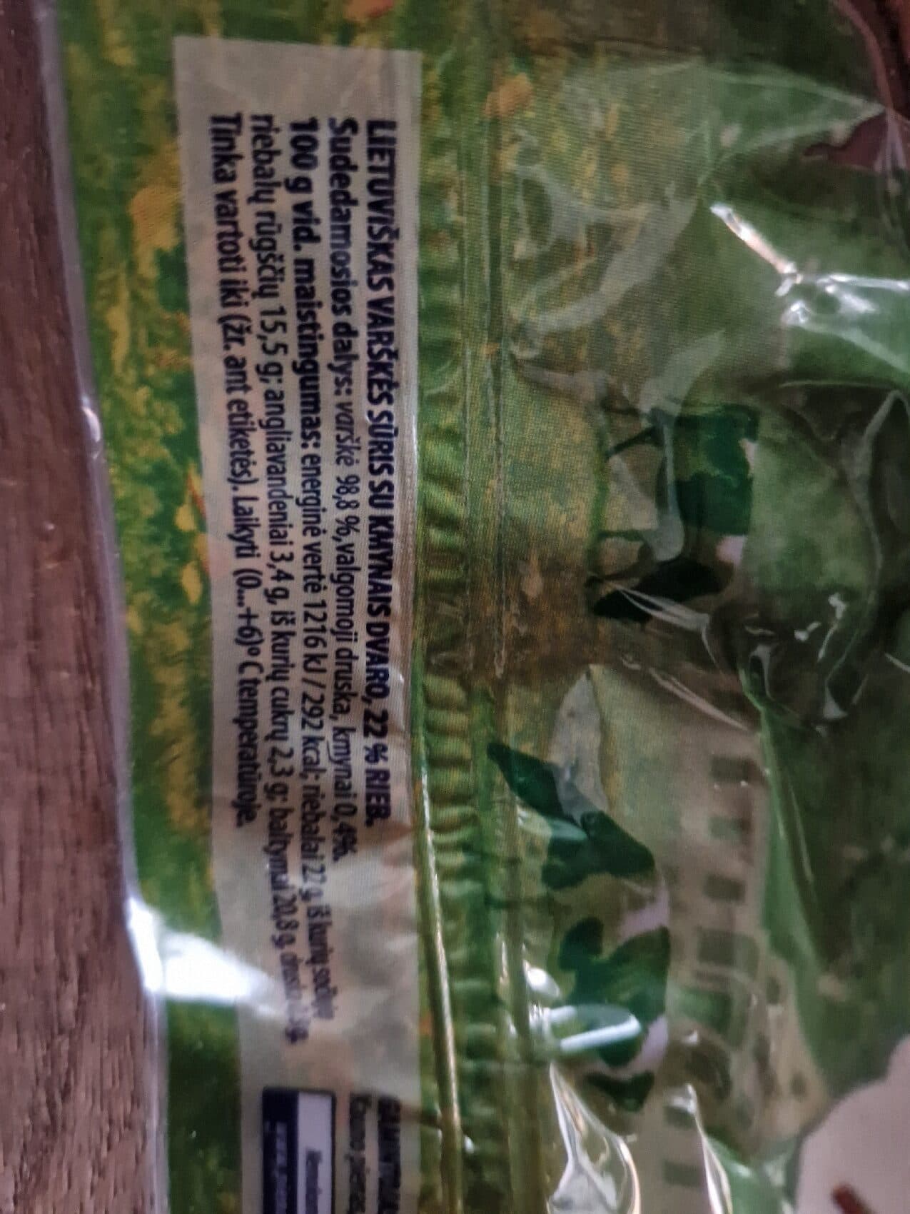 Dvaro Lithuanian Curd Cheese with Caraway packshot