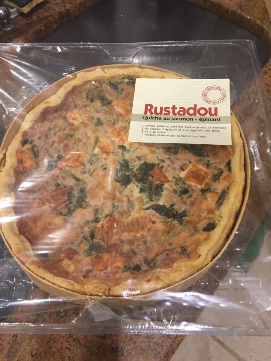 Open Food Facts Quiche au saumon épinard packshot