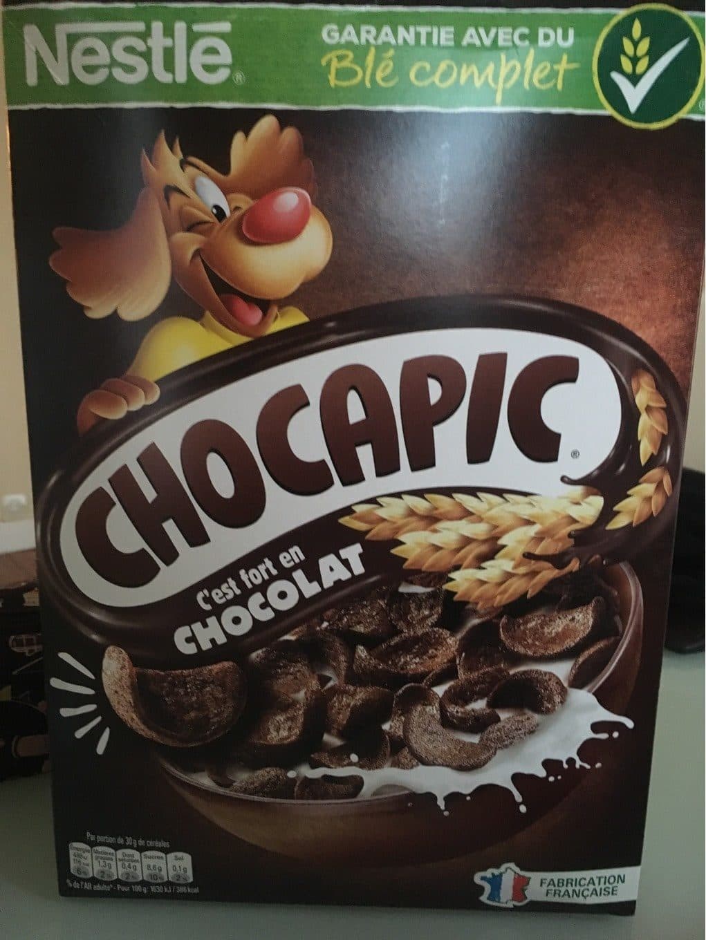 Nestlé Chocapic packshot