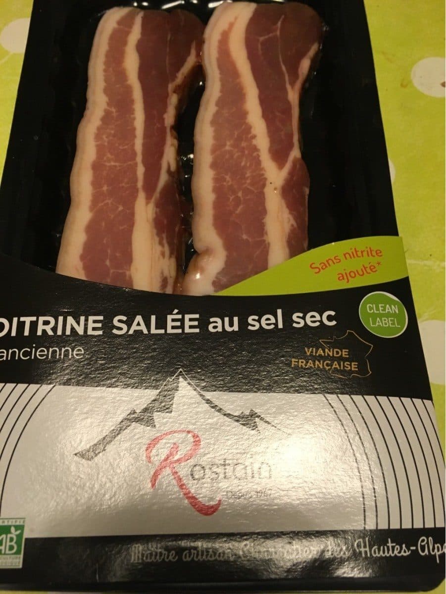 Rostain Poitrine salee au sel sec packshot