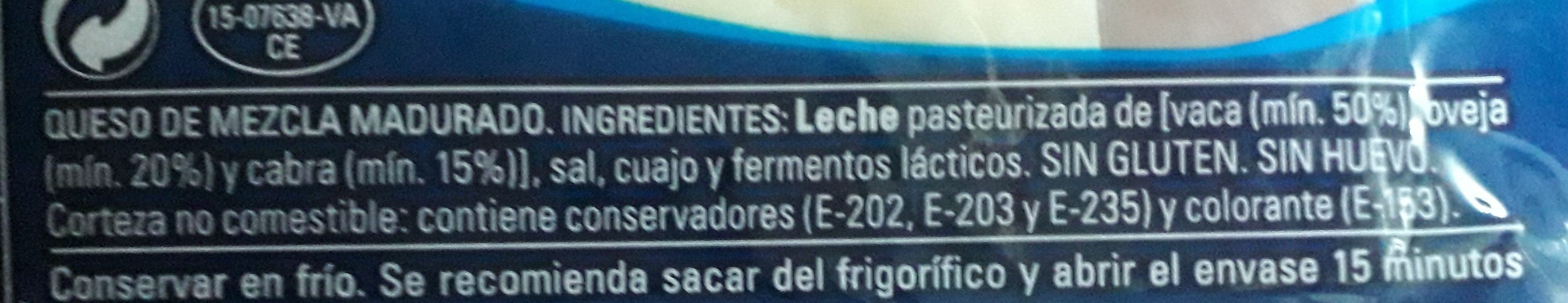 Entrepinares Queso semicurado packshot
