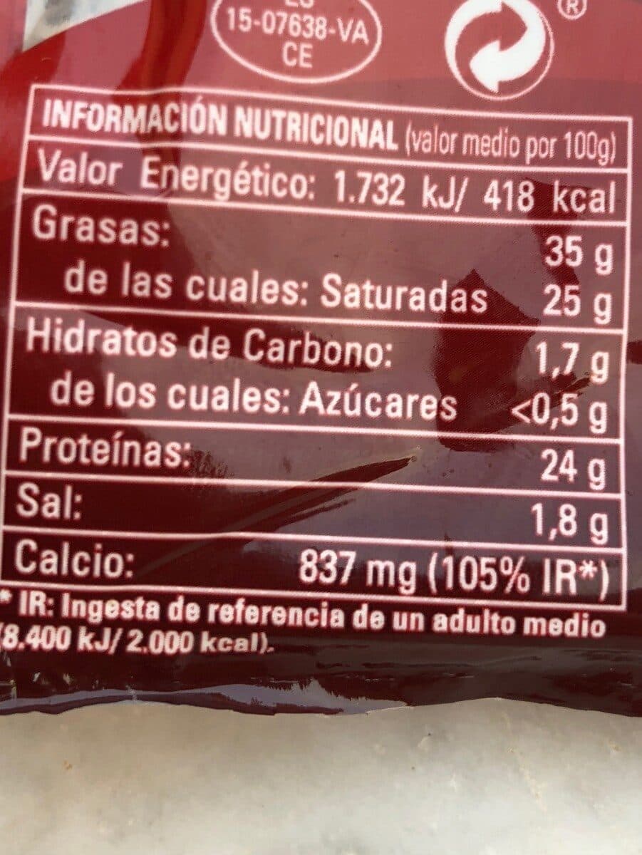 Entrepinares Queso curado packshot