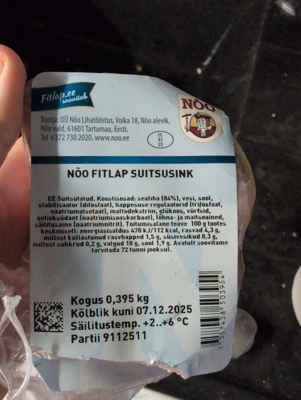 Nõo Fitlap Suitsusink packshot