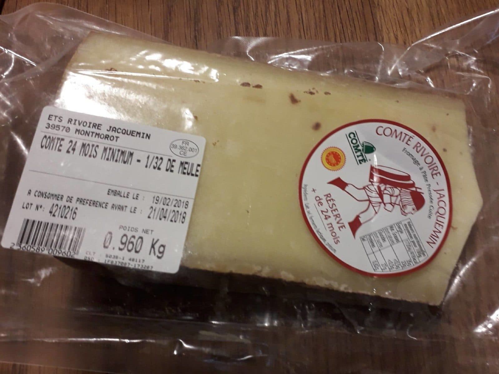 Open Food Facts Comte 24 mois packshot
