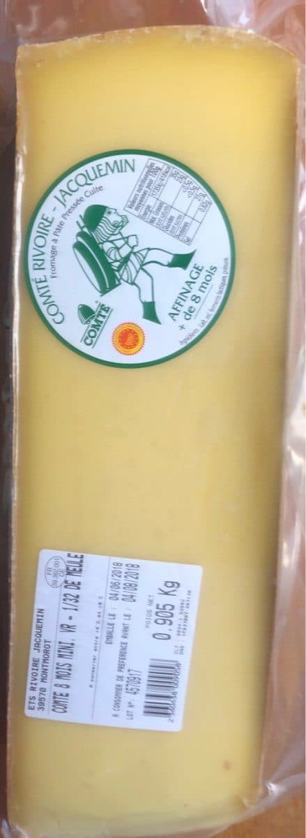 Open Food Facts Comté 8 mois packshot