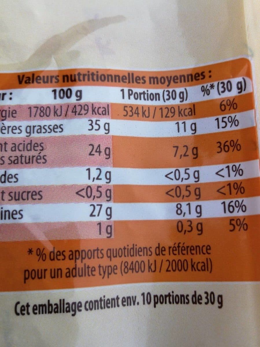 Open Food Facts La meule du doubs packshot