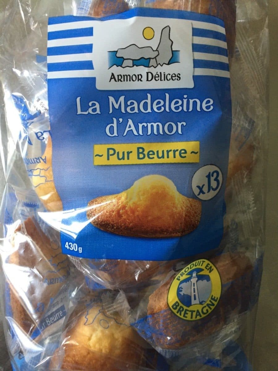 Open Food Facts Madeleine d'armor packshot