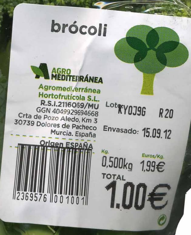 Agro Mediterránea Brócoli packshot