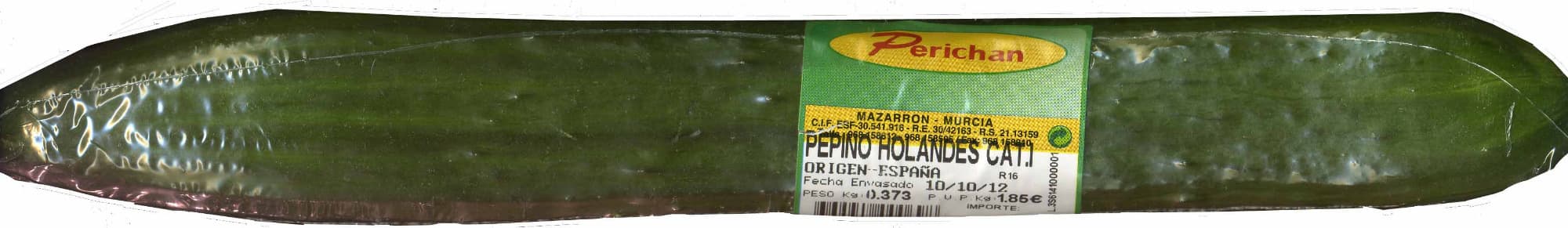 Perichán Pepino de tipo holandés packshot