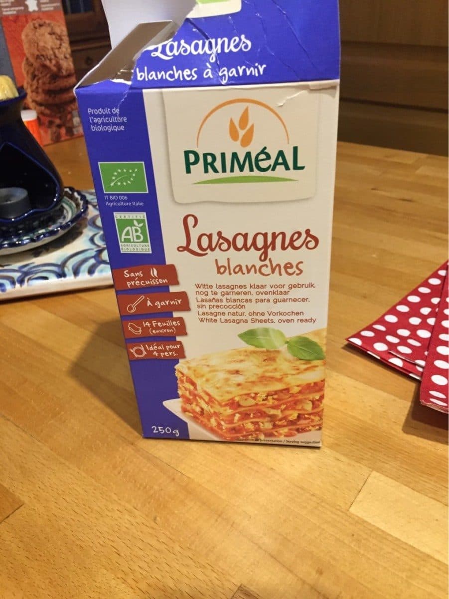 Primeal Lasagne packshot