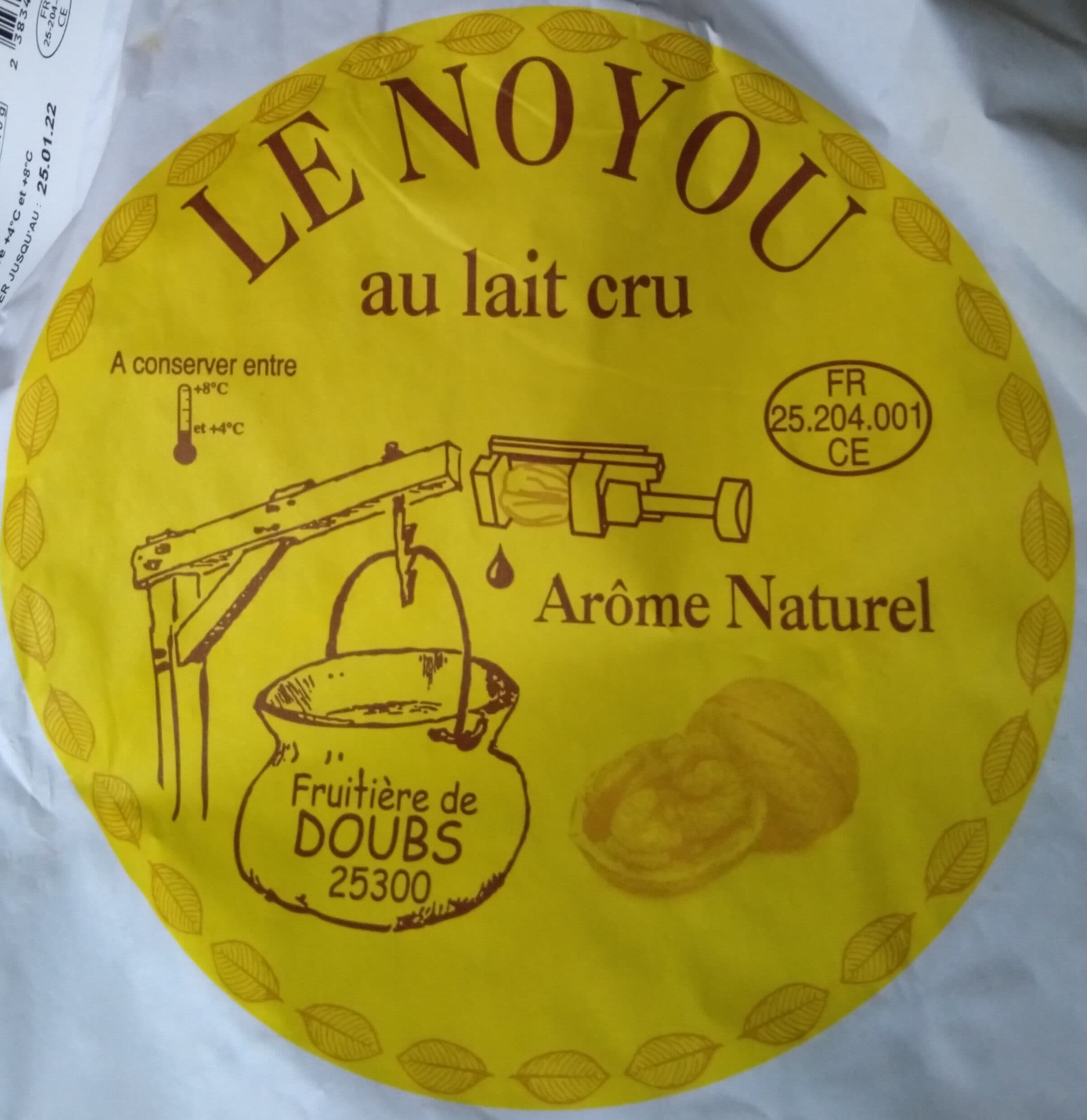 Fruitière de Doubs Le Noyou packshot