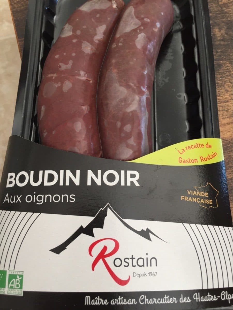 Open Food Facts Boudin noir packshot