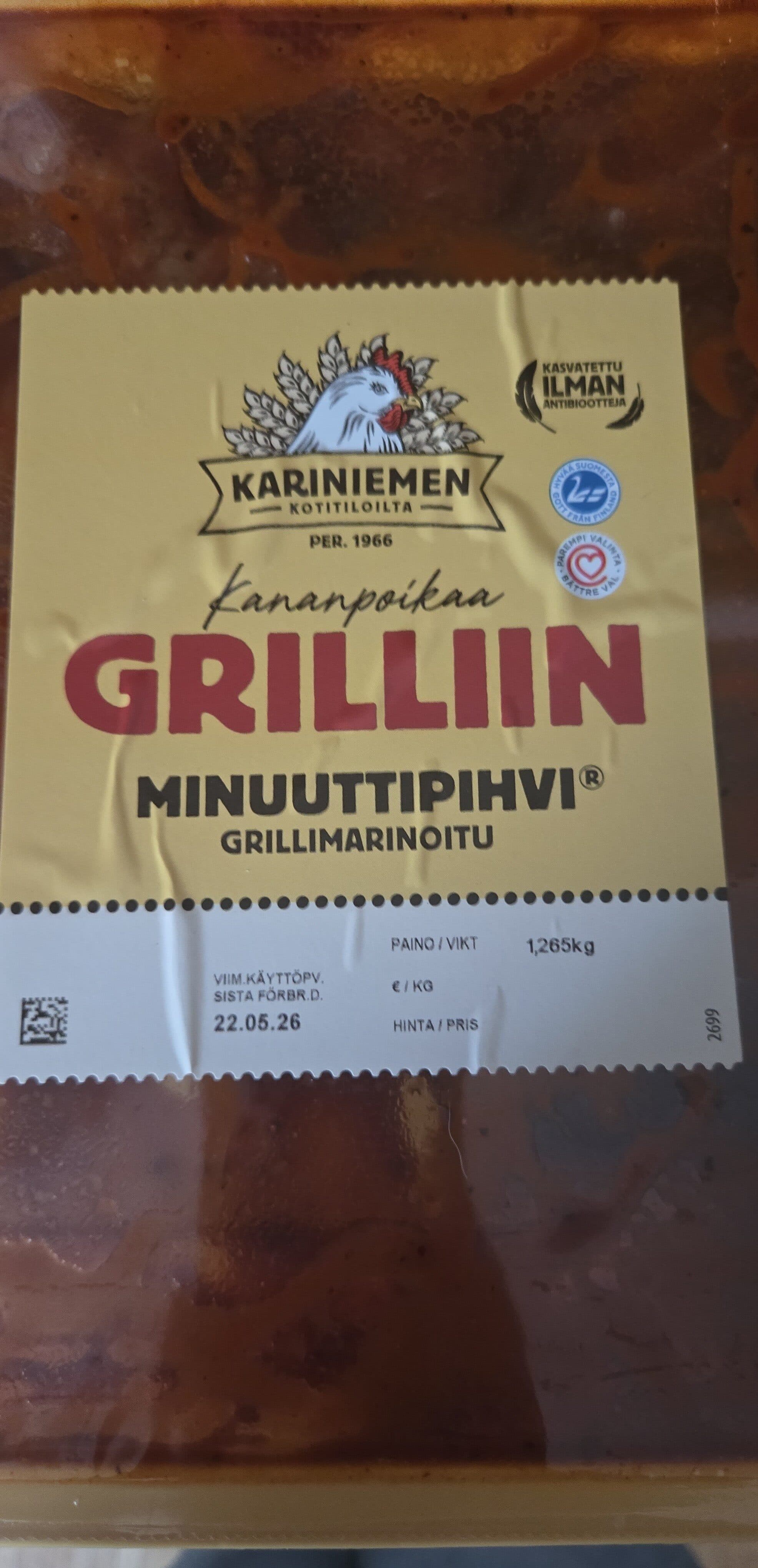 minuuttipihvi kana packshot