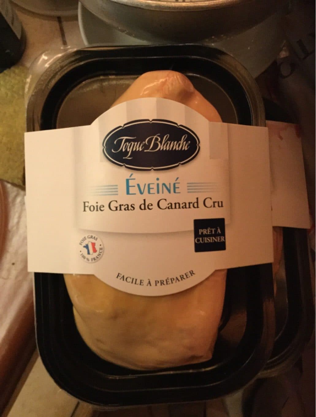 Toque Blanche Foie Gras de Canard Éveiné Cru packshot