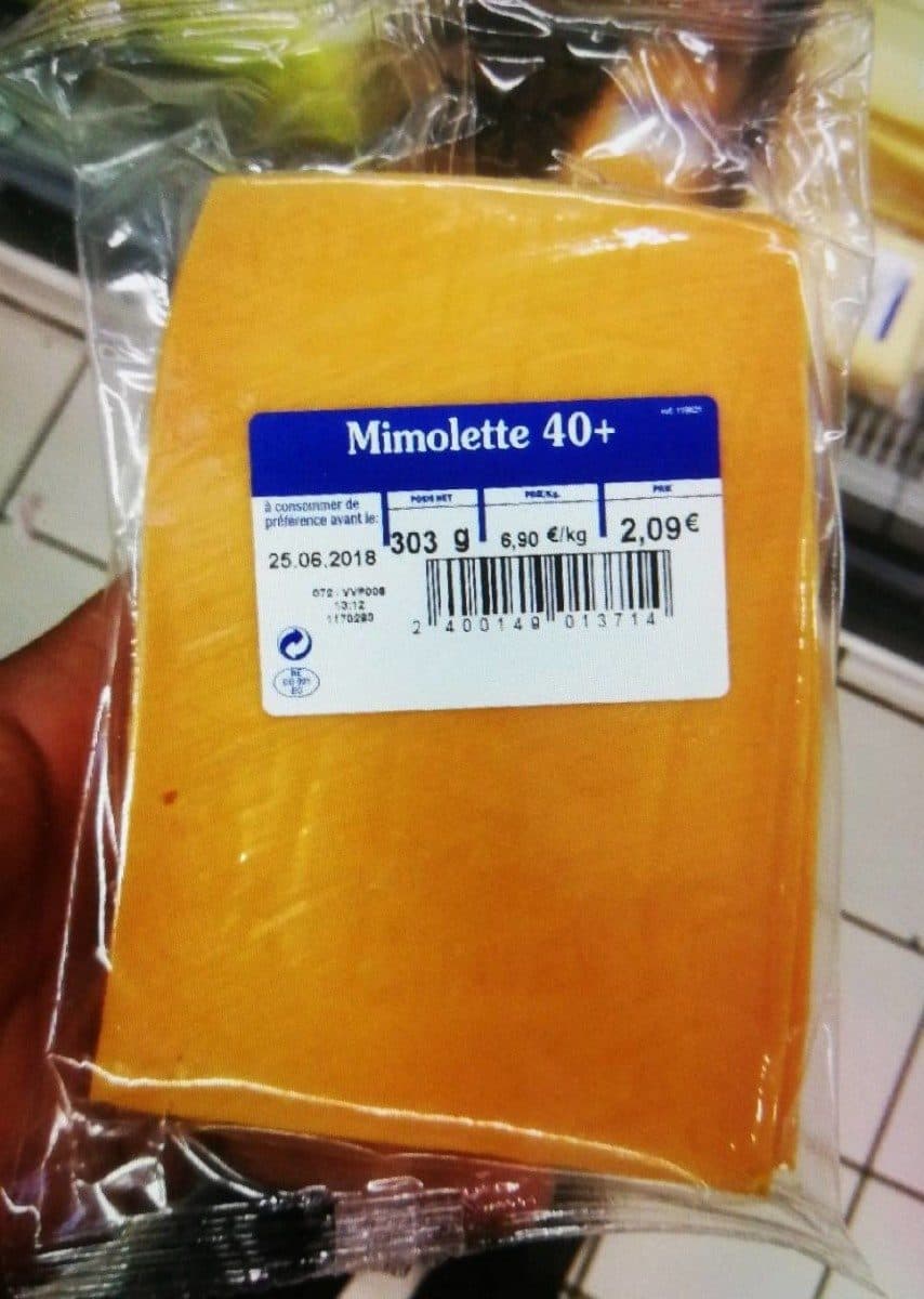 Open Food Facts Mimolette packshot