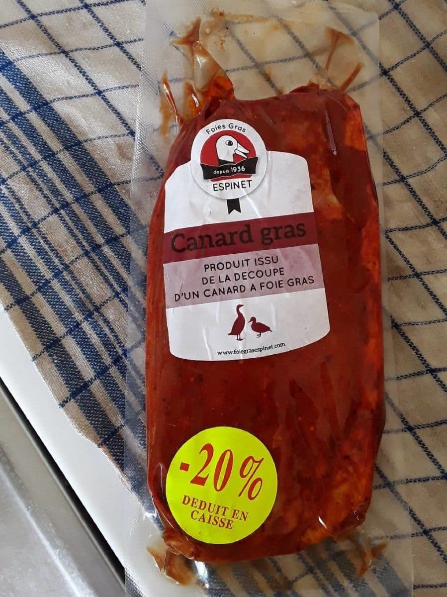 Open Food Facts Magret de canard au piment d'Espelette packshot