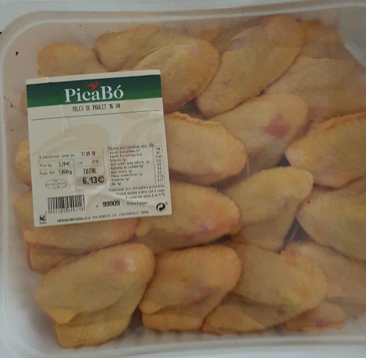 Open Food Facts Ailes de poulet packshot