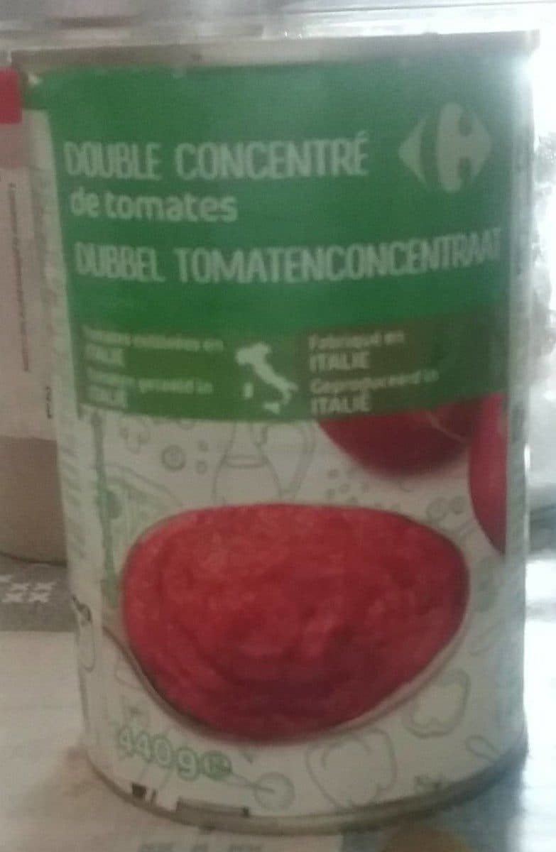 Open Food Facts Double concentre de tomate packshot