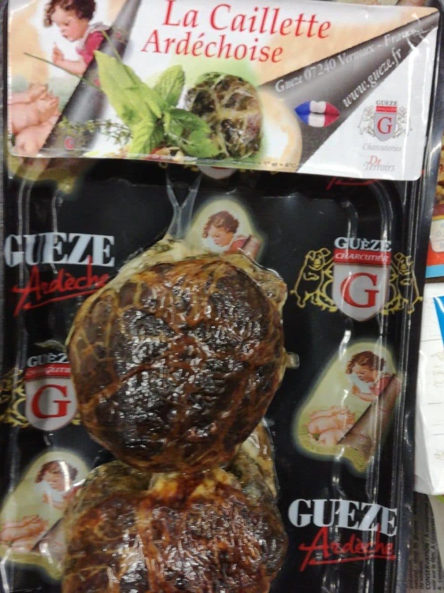 Guèze La caillette ardéchoise packshot