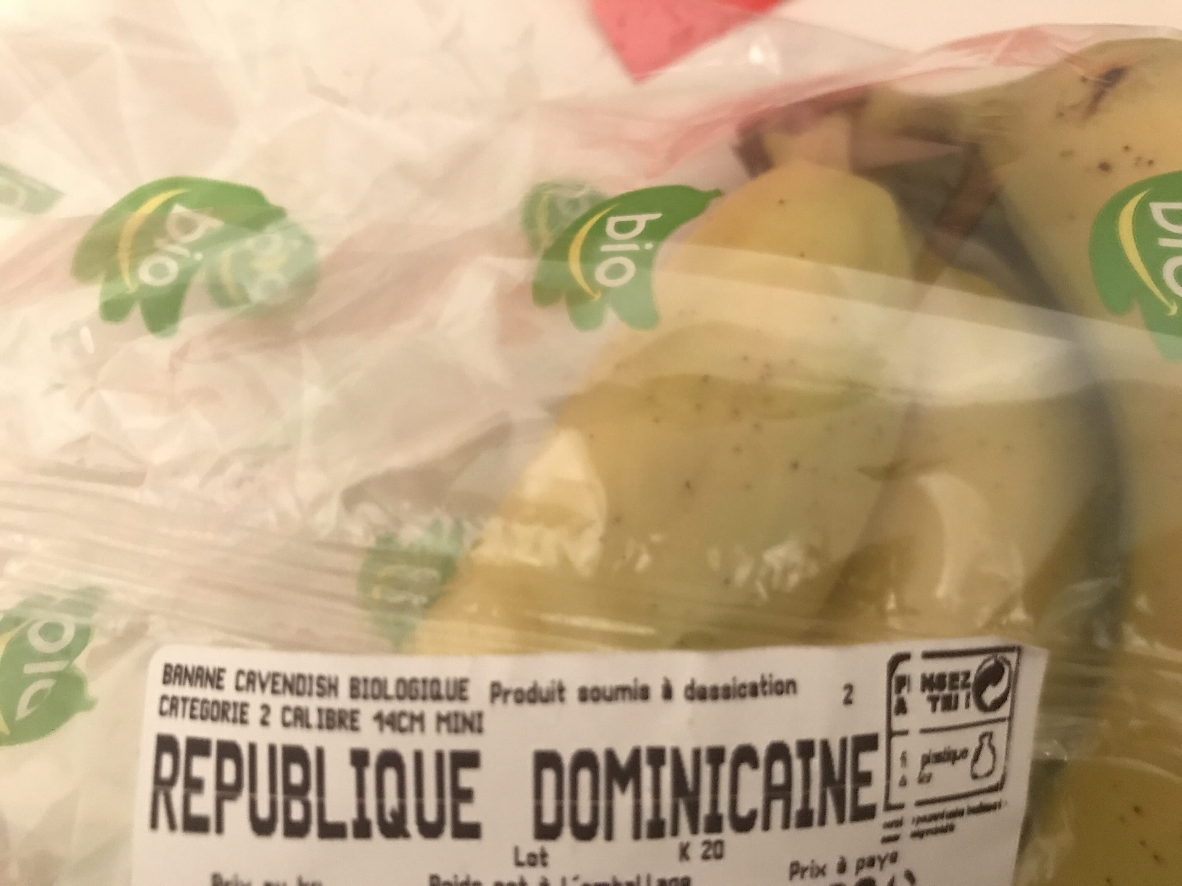Sabrosa Organic Bananes cavendish packshot