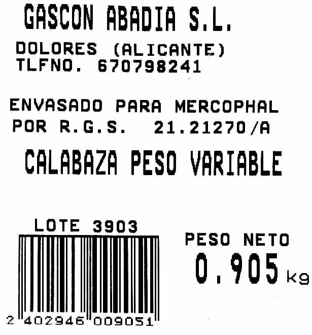 El Guapo Calabaza packshot