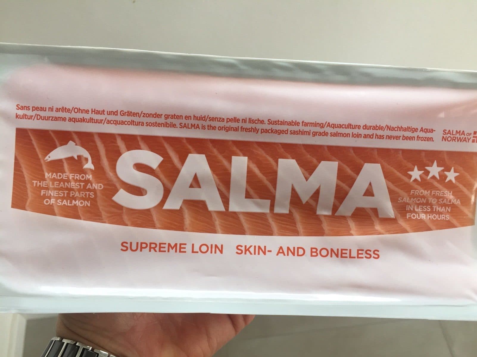 Open Food Facts Supreme atlantic saumon packshot