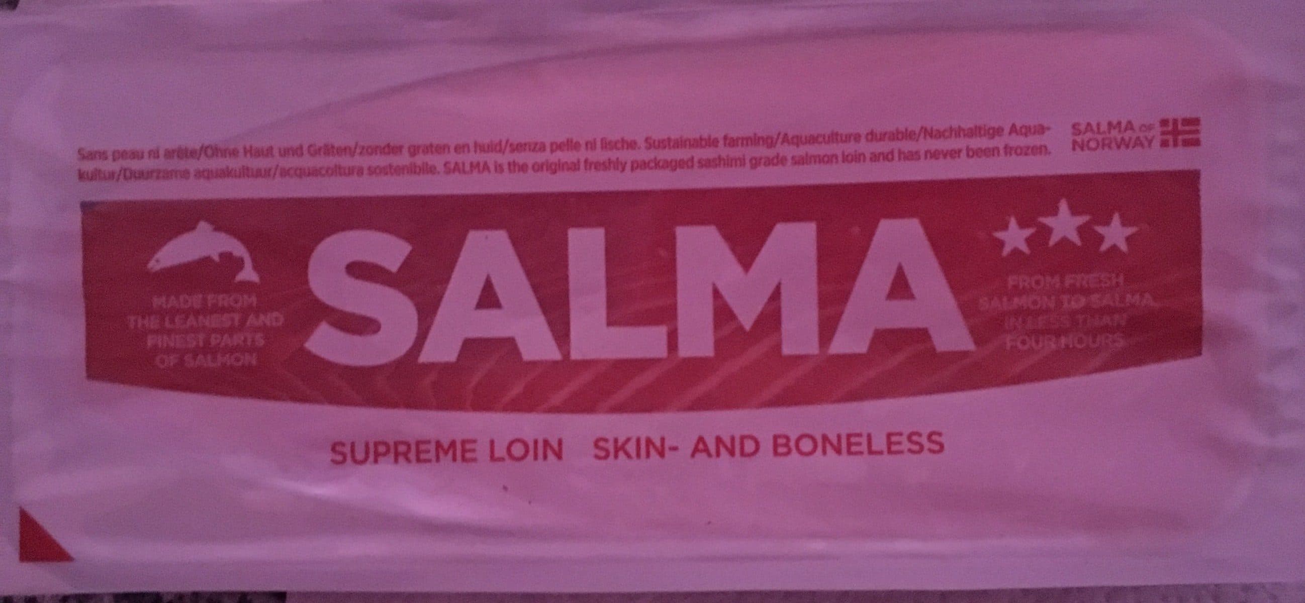 Open Food Facts Saumon packshot