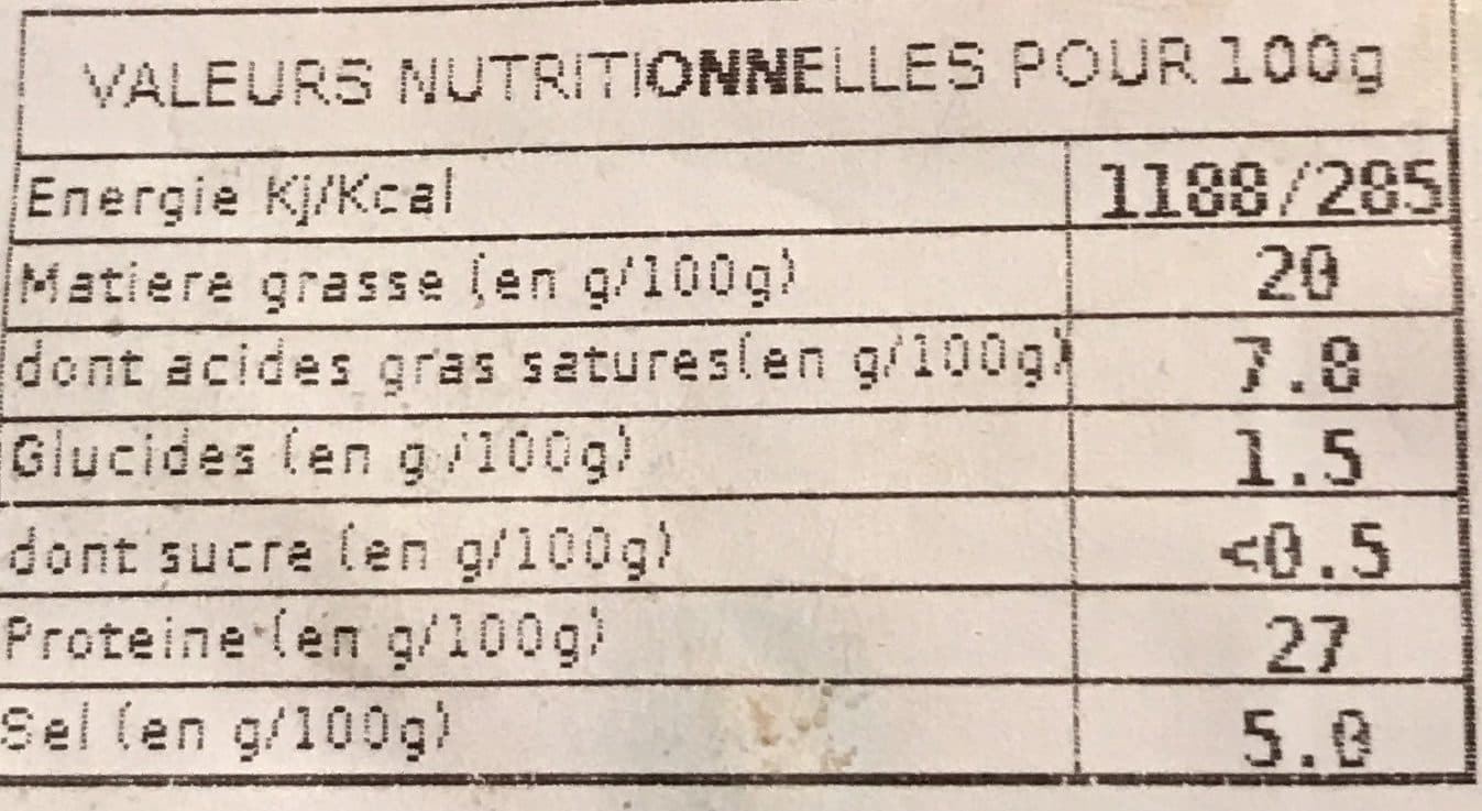 Le Cayrolais Saucisson sec packshot