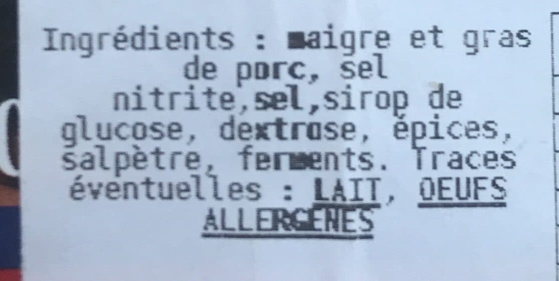 Open Food Facts Le cayrolais packshot
