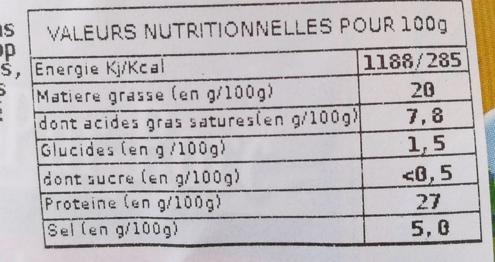 Open Food Facts Le Cagrolais packshot