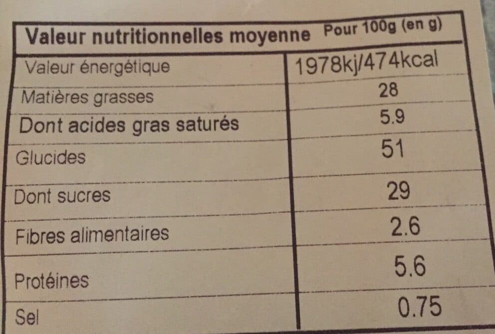St Michel Madeleine nappee au chocolat 20% packshot