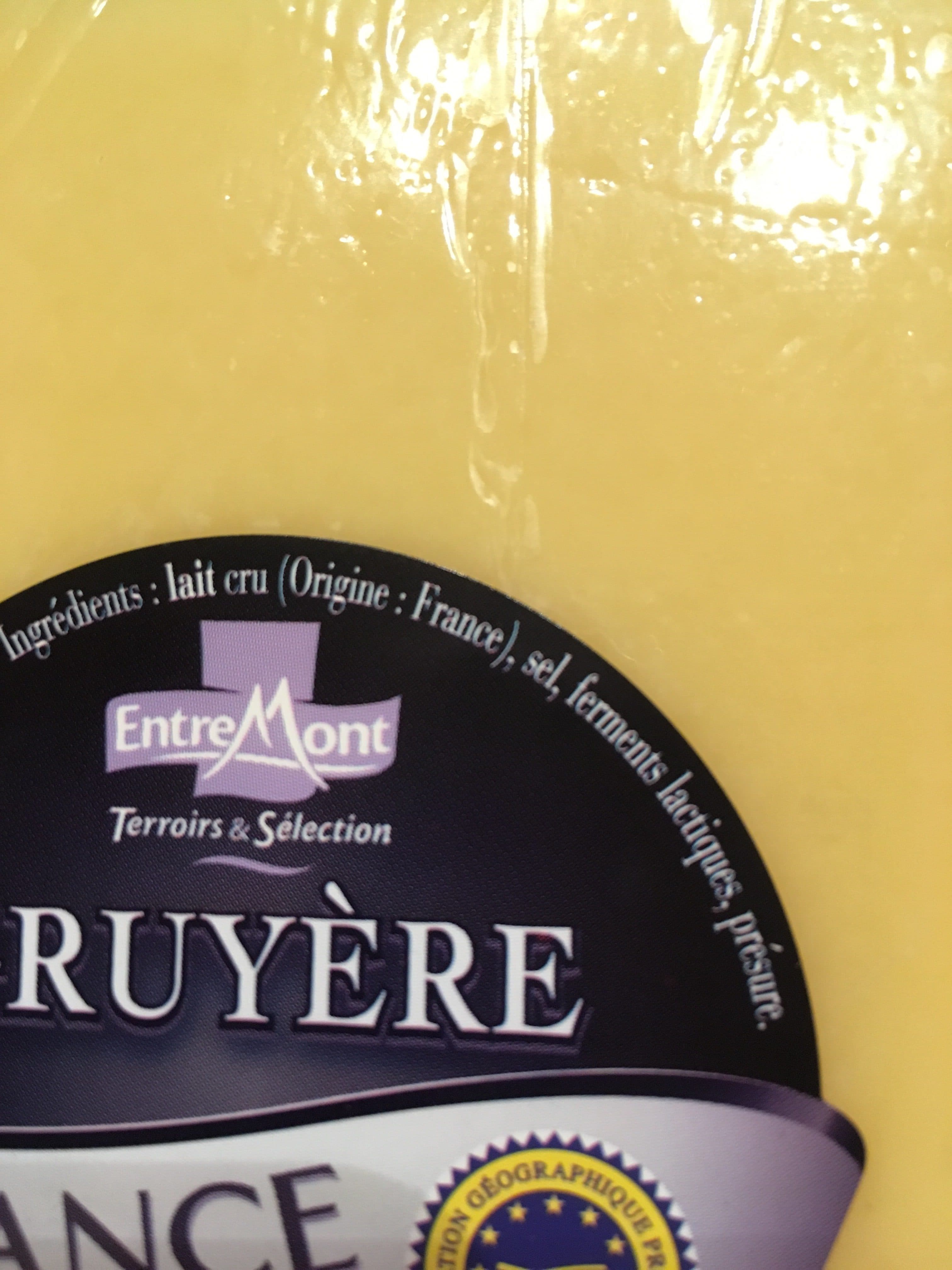 Entremont Gruyère packshot
