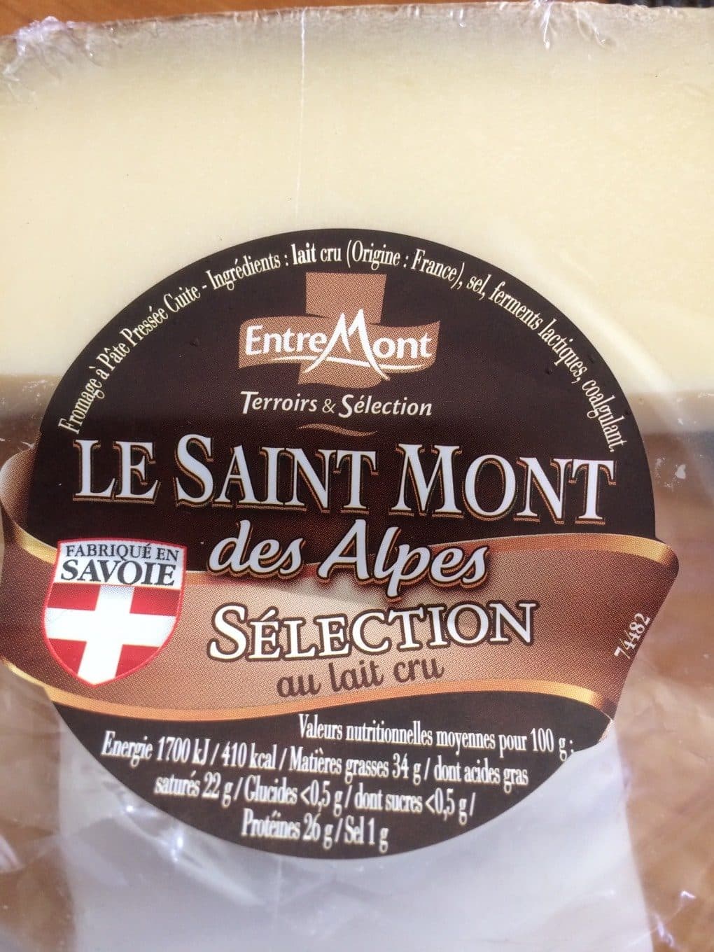 Entremont Le SAINT MONT des alpes packshot