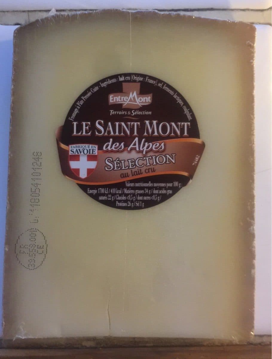 Open Food Facts Le Saint Mont des Alpes packshot