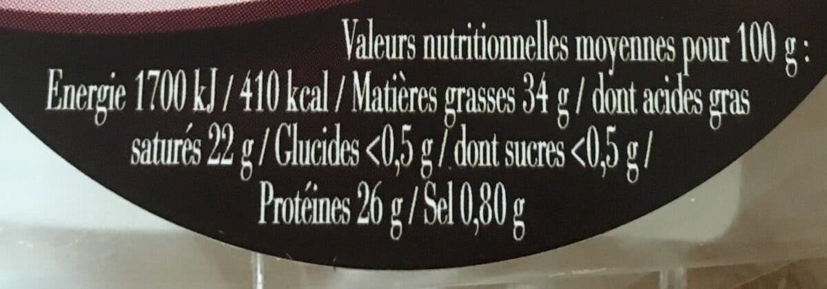 Open Food Facts Comté packshot