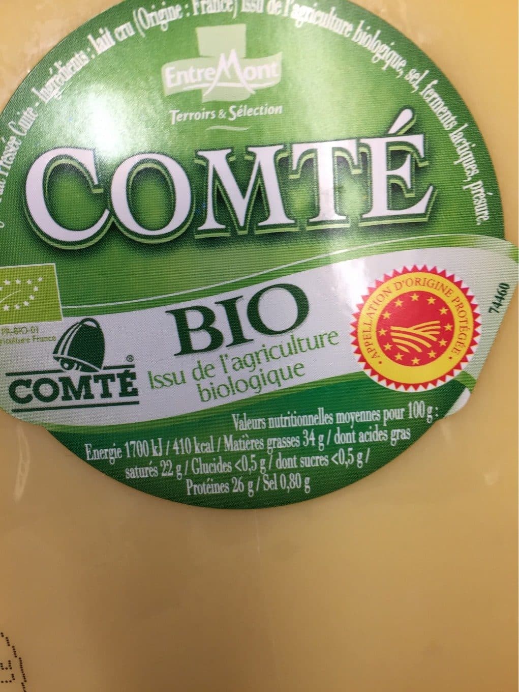 Entremont Comte packshot