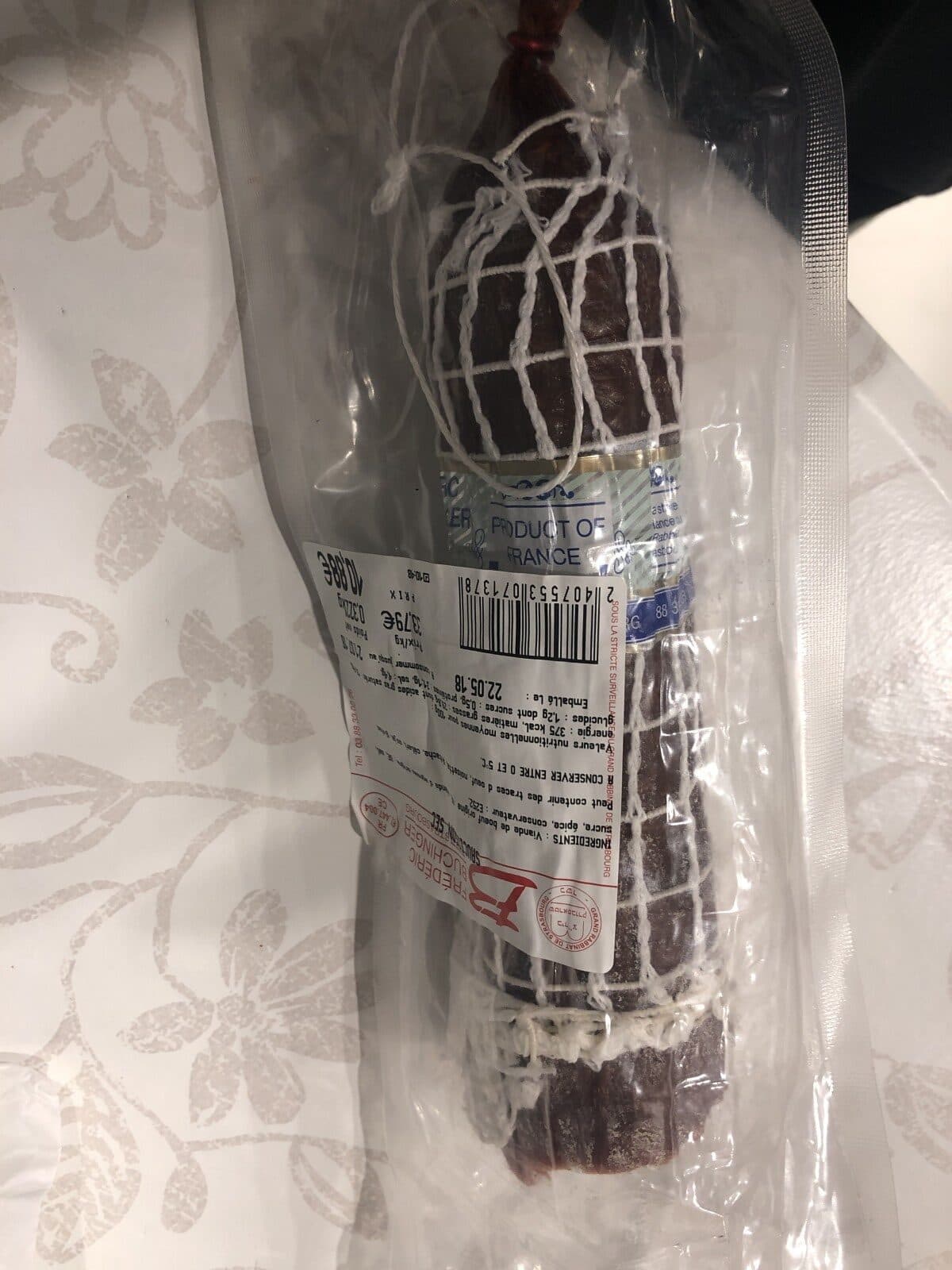 Frédéric Buchinger Saucisson sel packshot