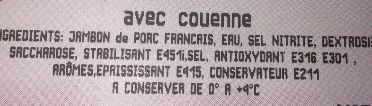 Jambon Du Bocage Jambon blanc packshot
