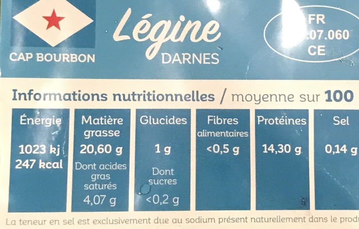 Open Food Facts Legine Darnes packshot