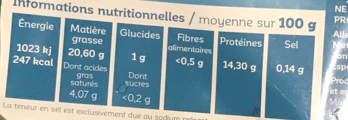 Open Food Facts Legine Darnes packshot