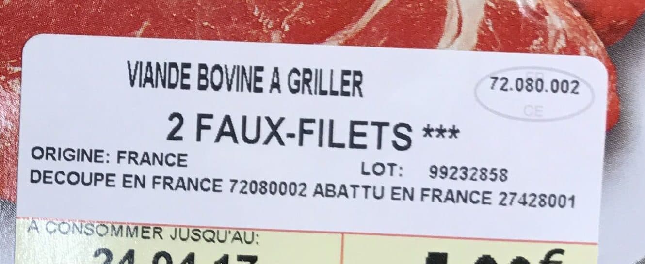 Dabia Faux-filets packshot