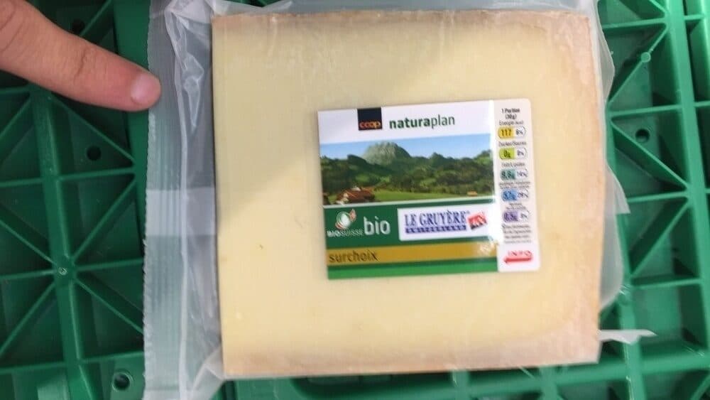Coop naturaplan Le Gruyère Switzerland AOC Surchoix packshot