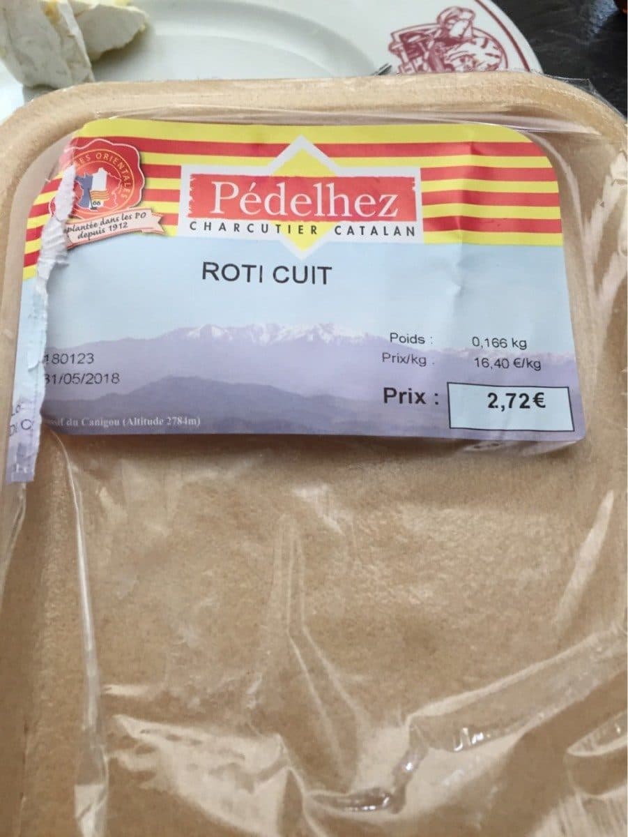 Open Food Facts Roti cuit packshot