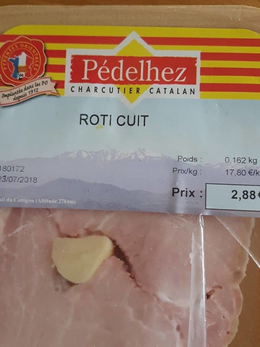 Open Food Facts Rôti cuit packshot