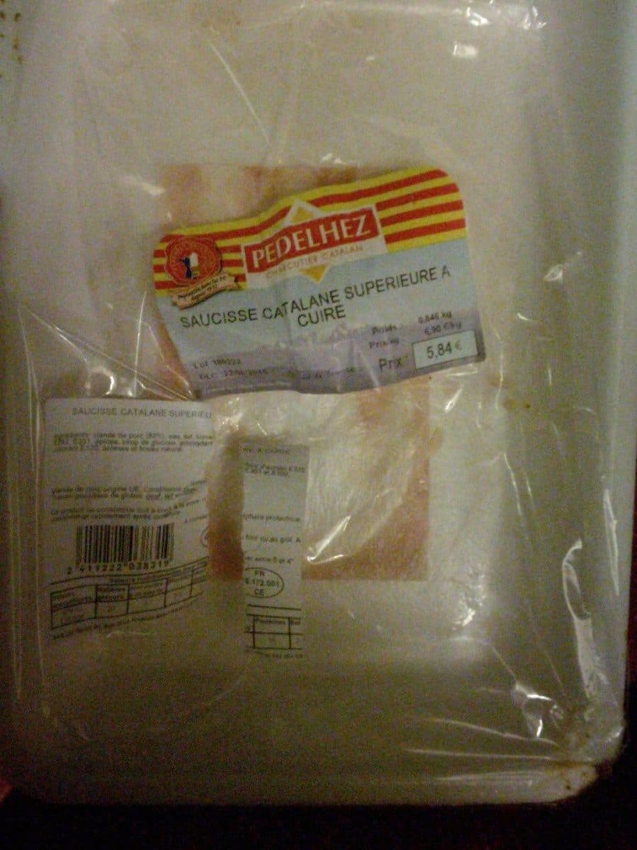 Open Food Facts Saucisse catalane supérieure à cuire packshot