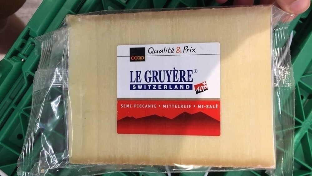 Coop Qualité & Prix Aop Le Gruyère Switzerland Semi-Piccante packshot