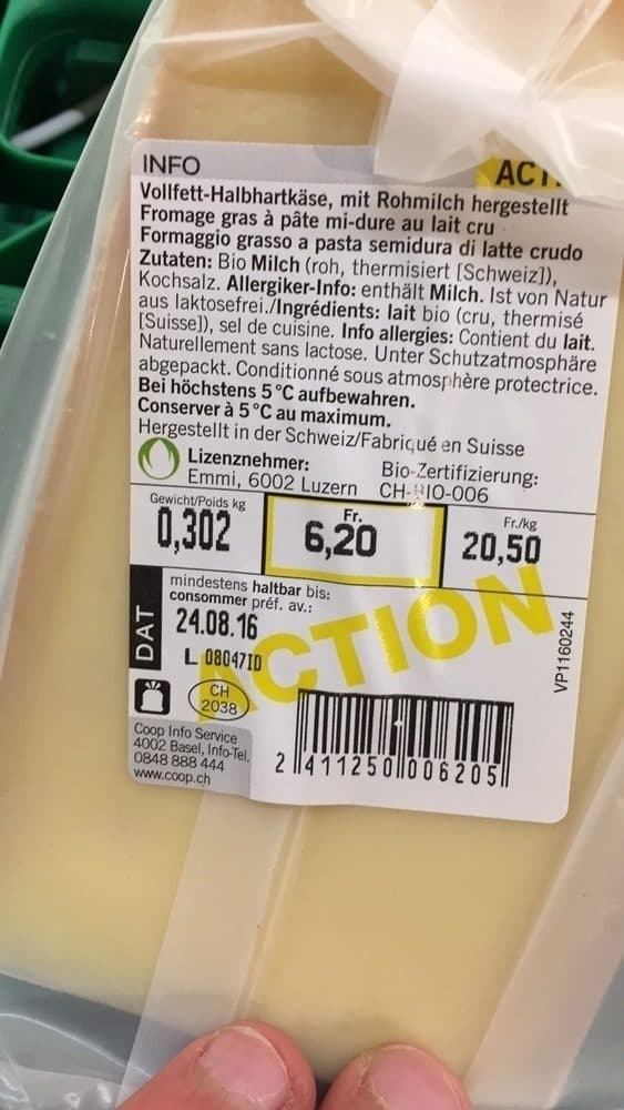 Coop Tilsiter demi-salé packshot