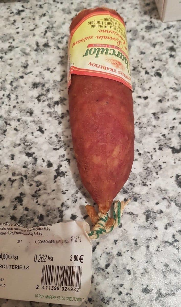 Open Food Facts Saucisson lorrain packshot