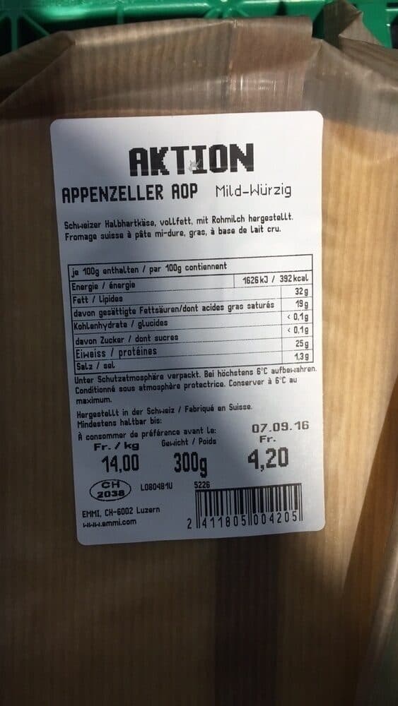Appenzeller Appenzeller Switzerland Classic Doux et aromatique packshot